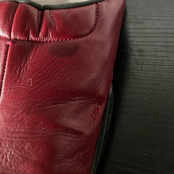 Prada Dark Red Mules - Picture 4 of 6